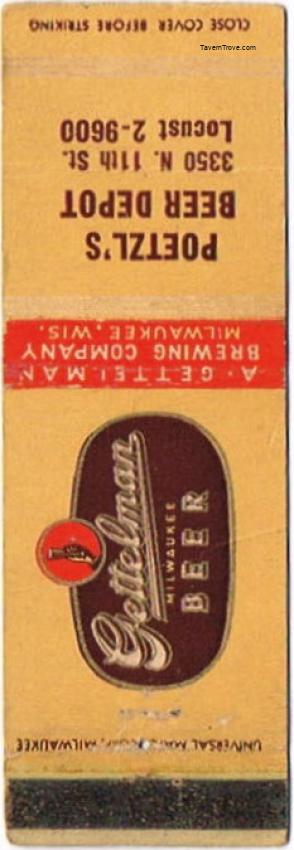Gettelman Milwaukee Beer