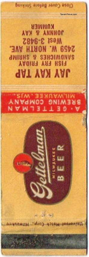 Gettelman Milwaukee Beer