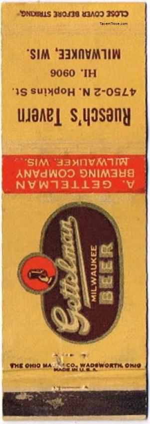 Gettelman Milwaukee Beer