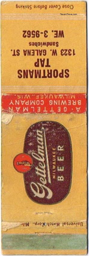 Gettelman Milwaukee Beer