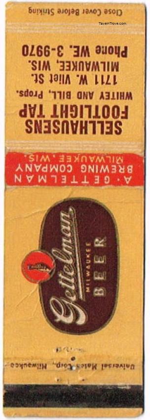 Gettelman Milwaukee Beer
