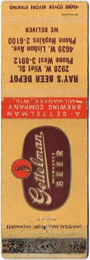 Gettelman Milwaukee Beer