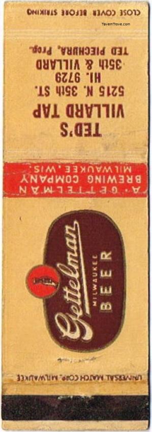 Gettelman Milwaukee Beer