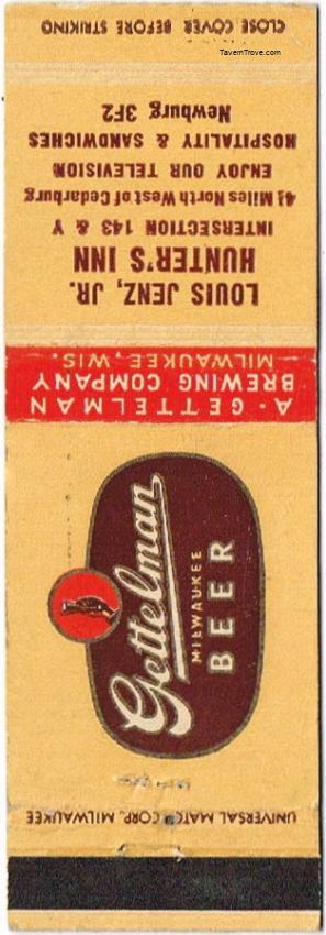 Gettelman Milwaukee Beer