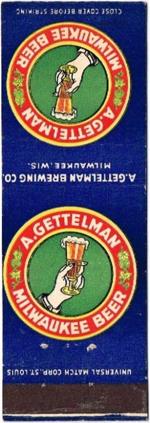 Gettelman Milwaukee Beer