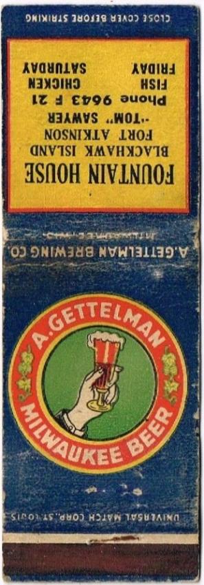 Gettelman Milwaukee Beer