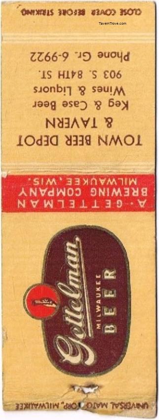 Gettelman Milwaukee Beer