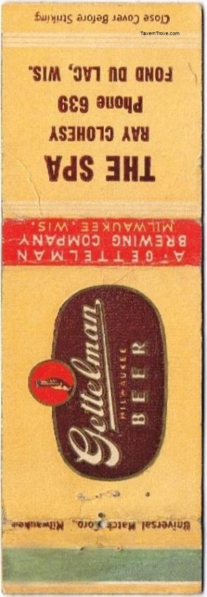 Gettelman Milwaukee Beer