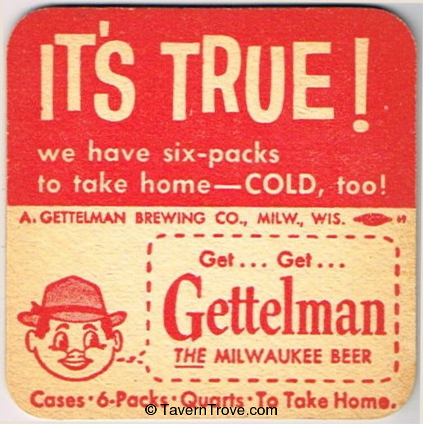 Gettelman Milwaukee Beer