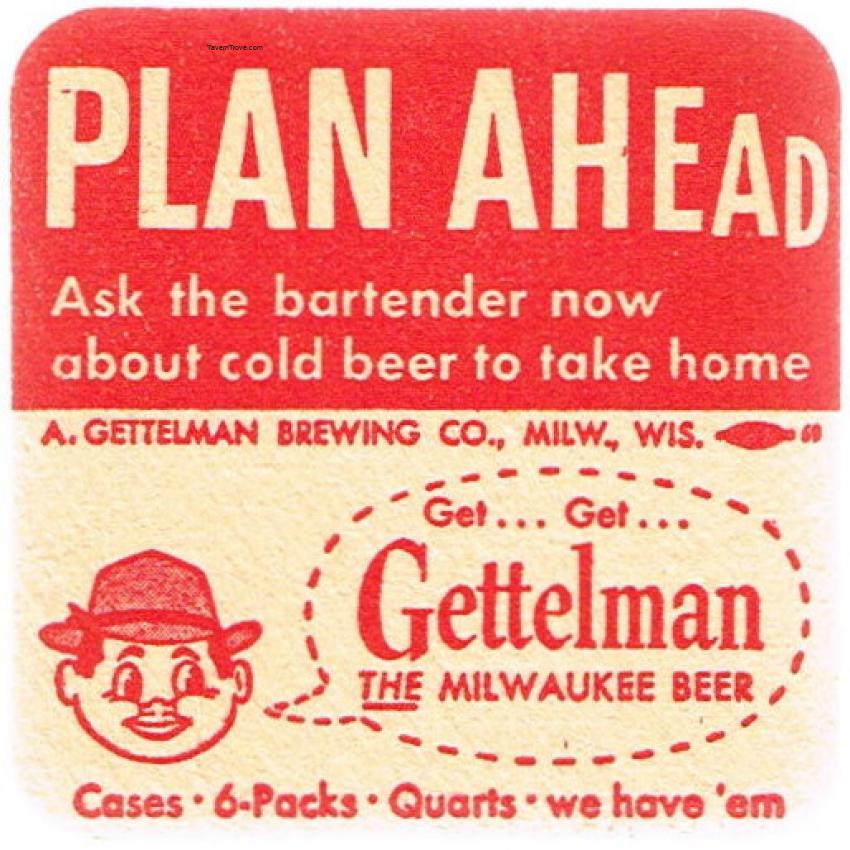 Gettelman Milwaukee Beer