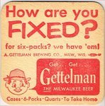 Gettelman Milwaukee Beer
