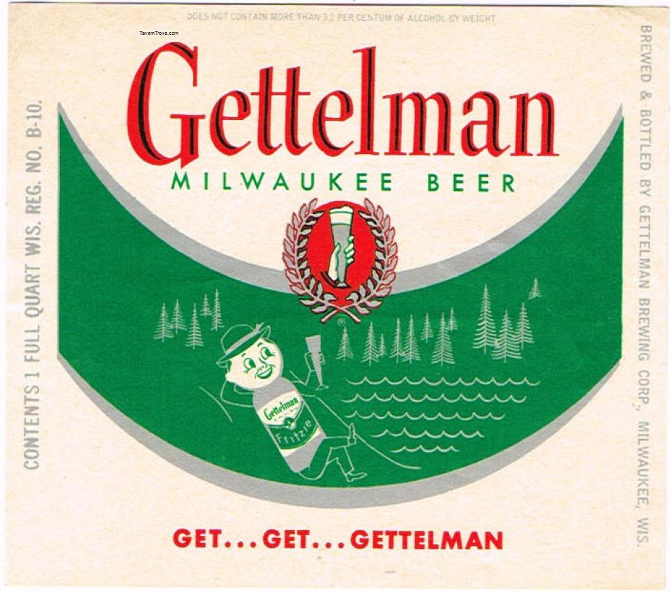 Gettelman Milwaukee Beer