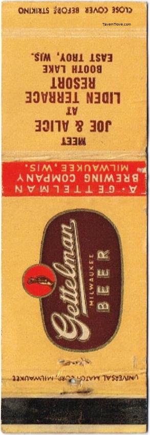 Gettelman Milwaukee Beer