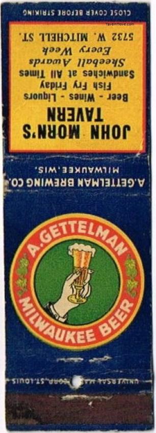 Gettelman Milwaukee Beer