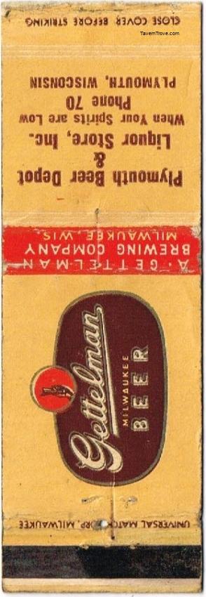 Gettelman Milwaukee Beer