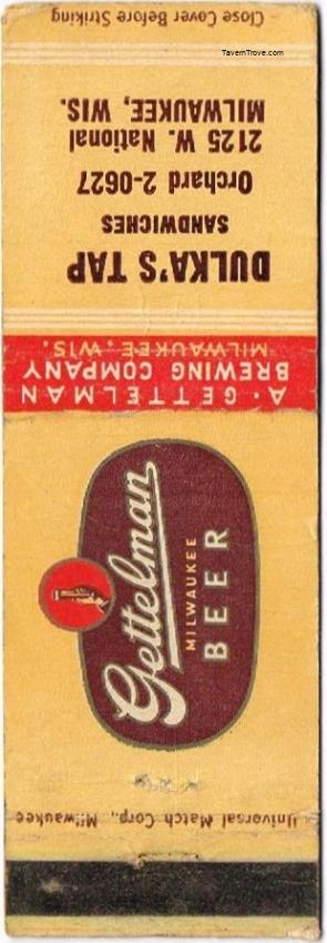 Gettelman Milwaukee Beer