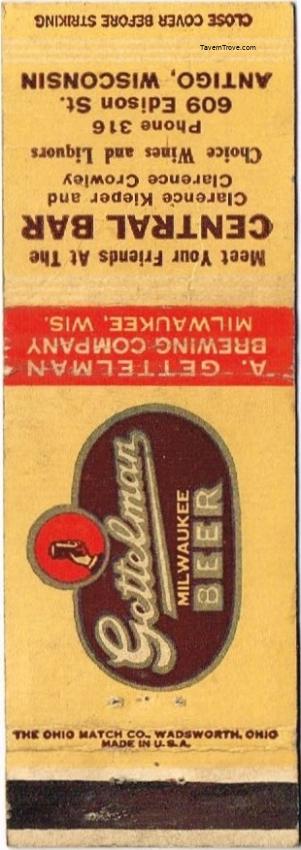 Gettelman Milwaukee Beer