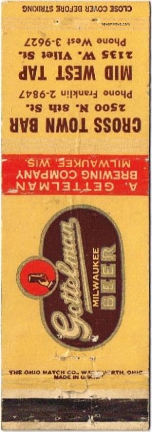 Gettelman Milwaukee Beer