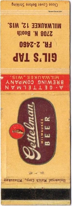 Gettelman Milwaukee Beer
