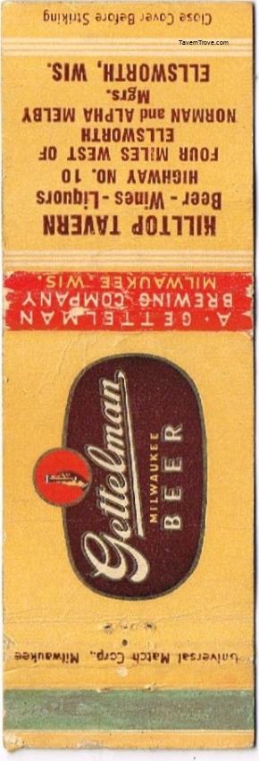 Gettelman Milwaukee Beer