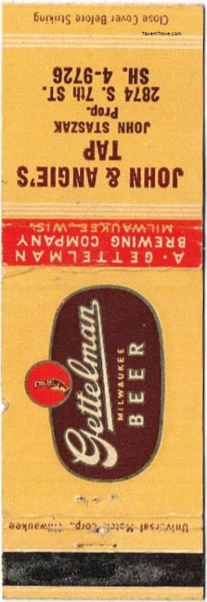 Gettelman Milwaukee Beer