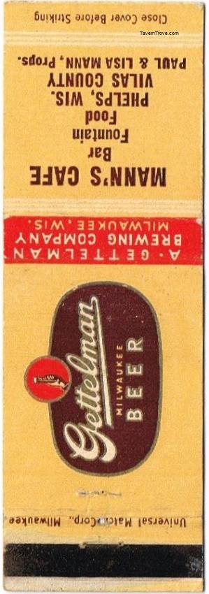 Gettelman Milwaukee Beer