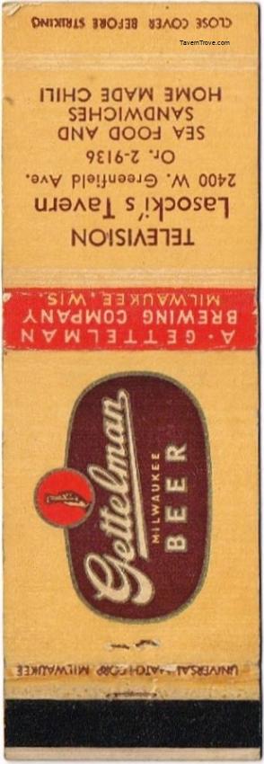 Gettelman Milwaukee Beer