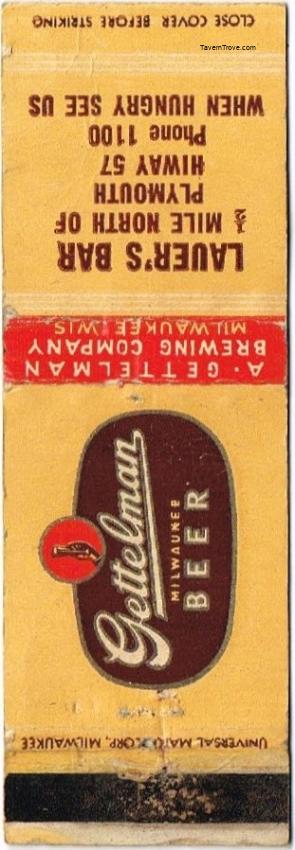 Gettelman Milwaukee Beer