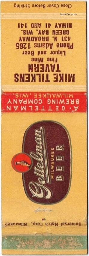 Gettelman Milwaukee Beer