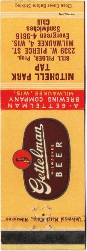 Gettelman Milwaukee Beer