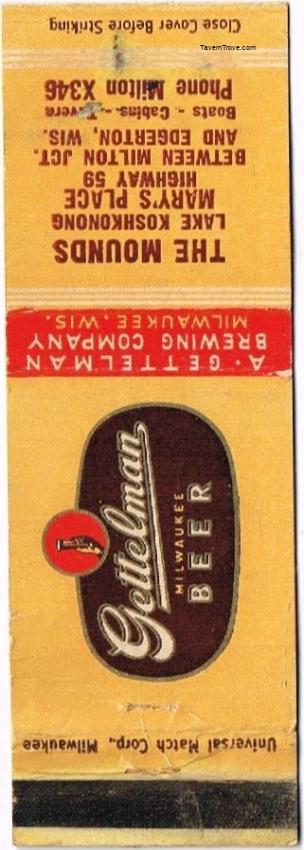 Gettelman Milwaukee Beer