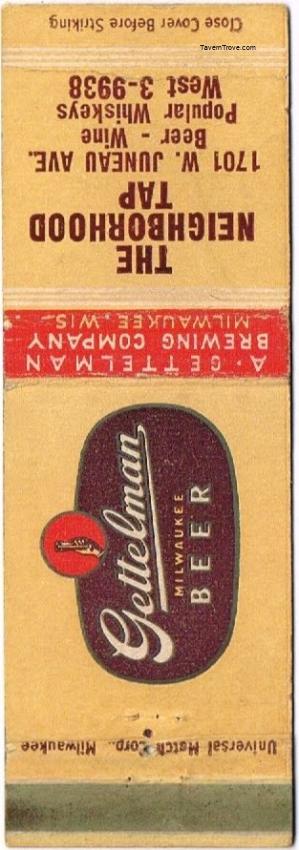 Gettelman Milwaukee Beer