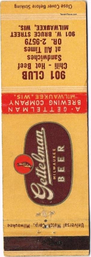 Gettelman Milwaukee Beer