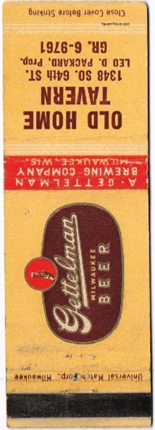 Gettelman Milwaukee Beer