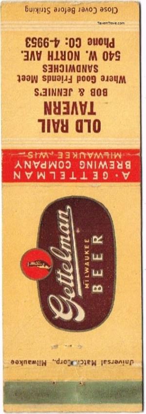 Gettelman Milwaukee Beer