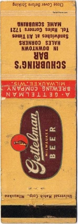 Gettelman Milwaukee Beer