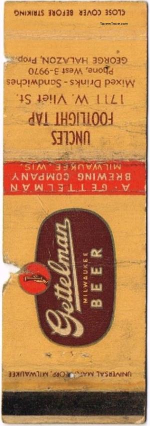 Gettelman Milwaukee Beer
