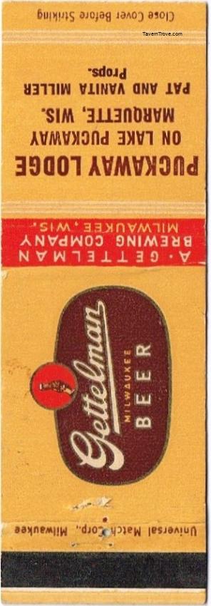 Gettelman Milwaukee Beer