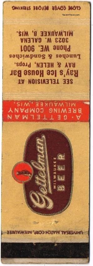 Gettelman Milwaukee Beer