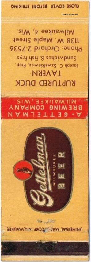 Gettelman Milwaukee Beer