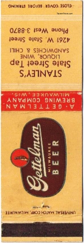 Gettelman Milwaukee Beer