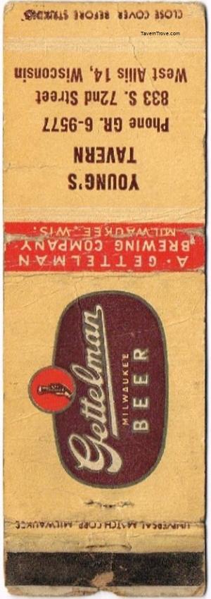 Gettelman Milwaukee Beer