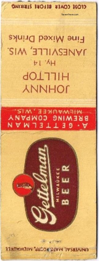 Gettelman Milwaukee Beer