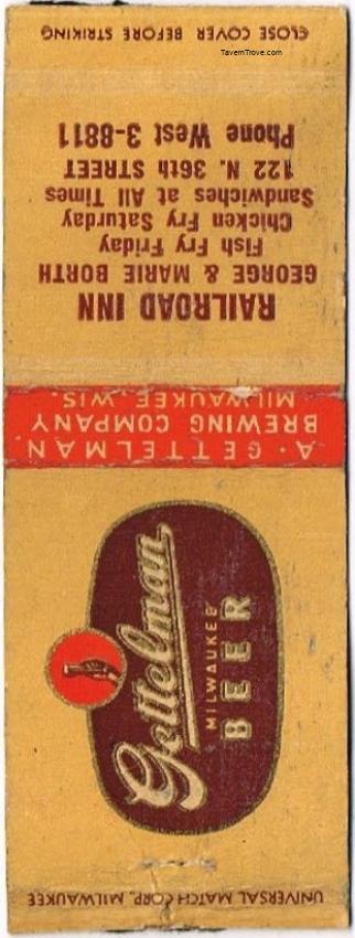 Gettelman Milwaukee Beer