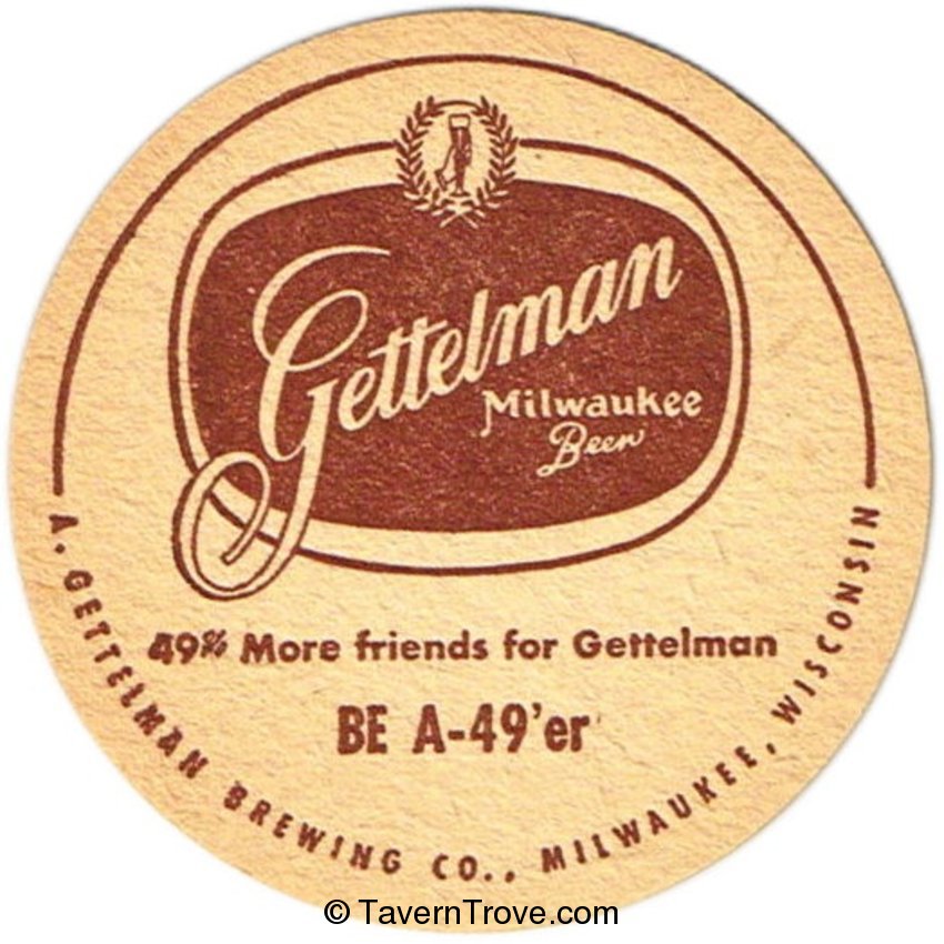 Gettelman Milwaukee beer