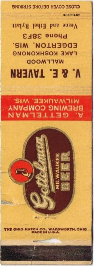 Gettelman Milwaukee Beer