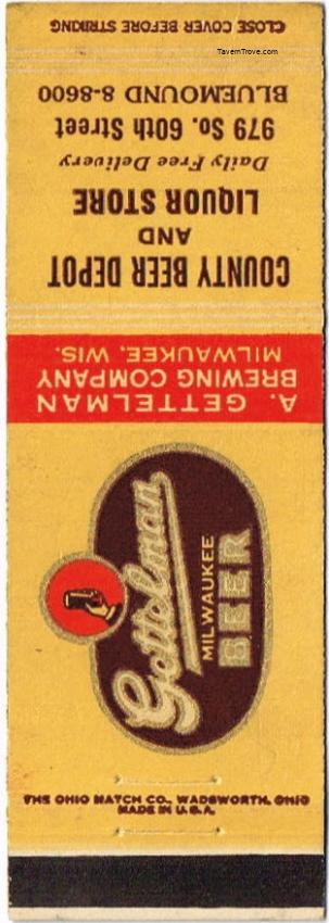 Gettelman Milwaukee Beer