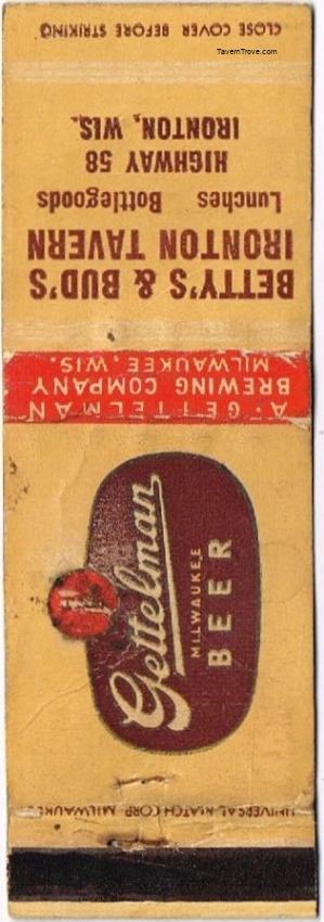 Gettelman Milwaukee Beer