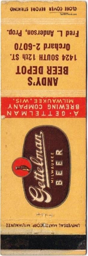 Gettelman Milwaukee Beer