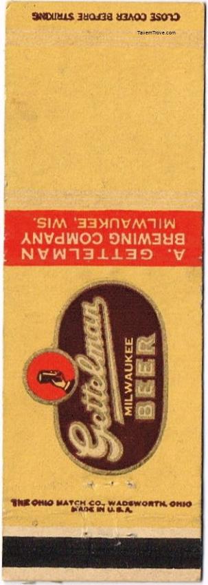 Gettelman Milwaukee Beer